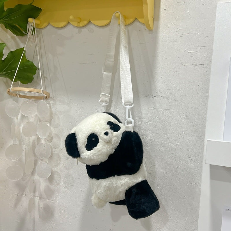 Women's Fashion Little Panda Girl Backpack